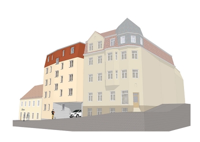 Mehrfamilienhaus –Neubau– in Radeberg / Dresden - Hauptstraße